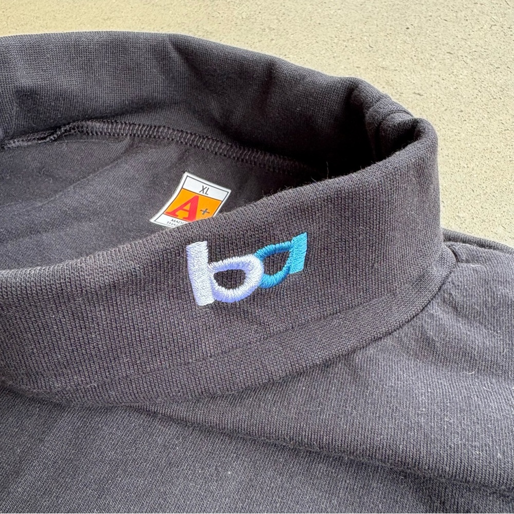 Bay Area Rapid Transit Bart Embroidered Turtleneck Xl Uniform School Apparel Inc View 4